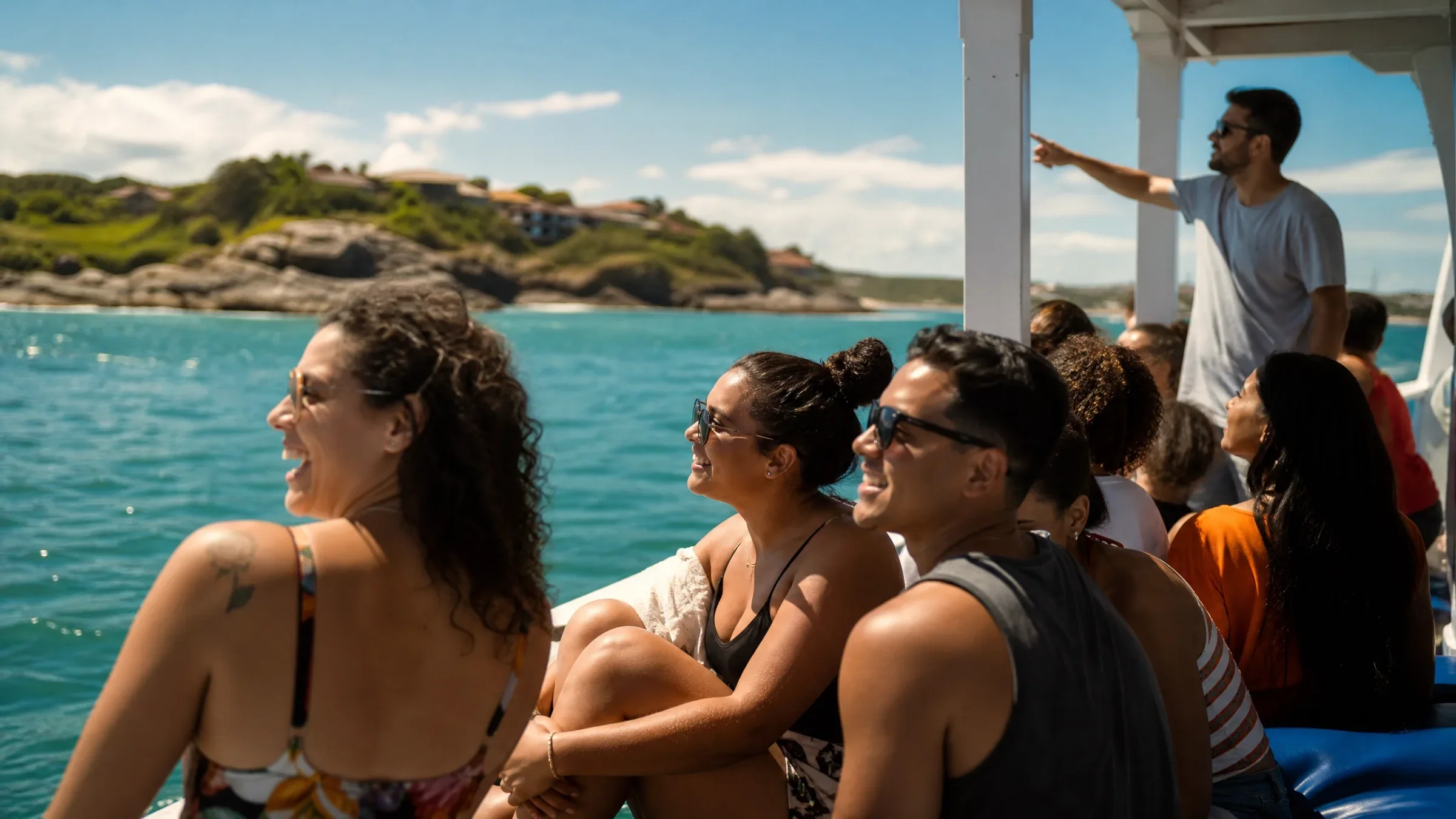 Passeio de Barco - 26 Lugares em Búzios